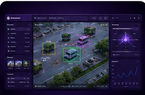 Visual target tracking software